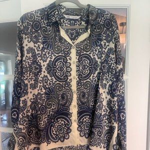 Zara Paisley Blouse